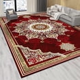thumbnail image 1 of Persian Luxury Retro Red Carpet Living Room Large Size Non-slip Coffee Tables Mat Home Decoration Bedroom Lounge Rug Tapis Salon, 1 of 9