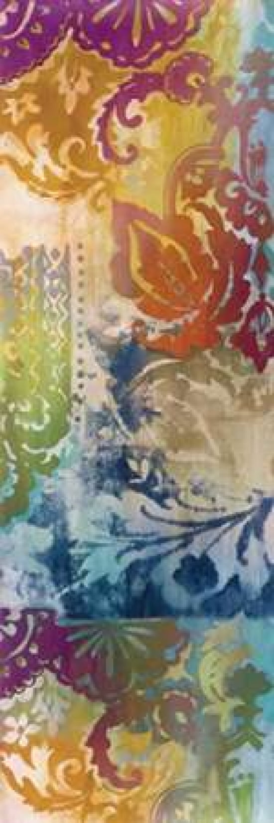 Persian Nights Panel I Canvas Art - Wild Apple Portfolio (12 x 36)