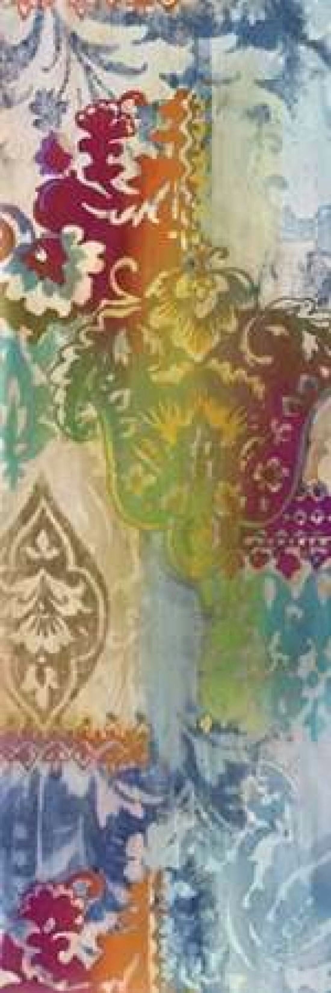 Persian Nights Panel II Canvas Art - Wild Apple Portfolio (12 x 36)