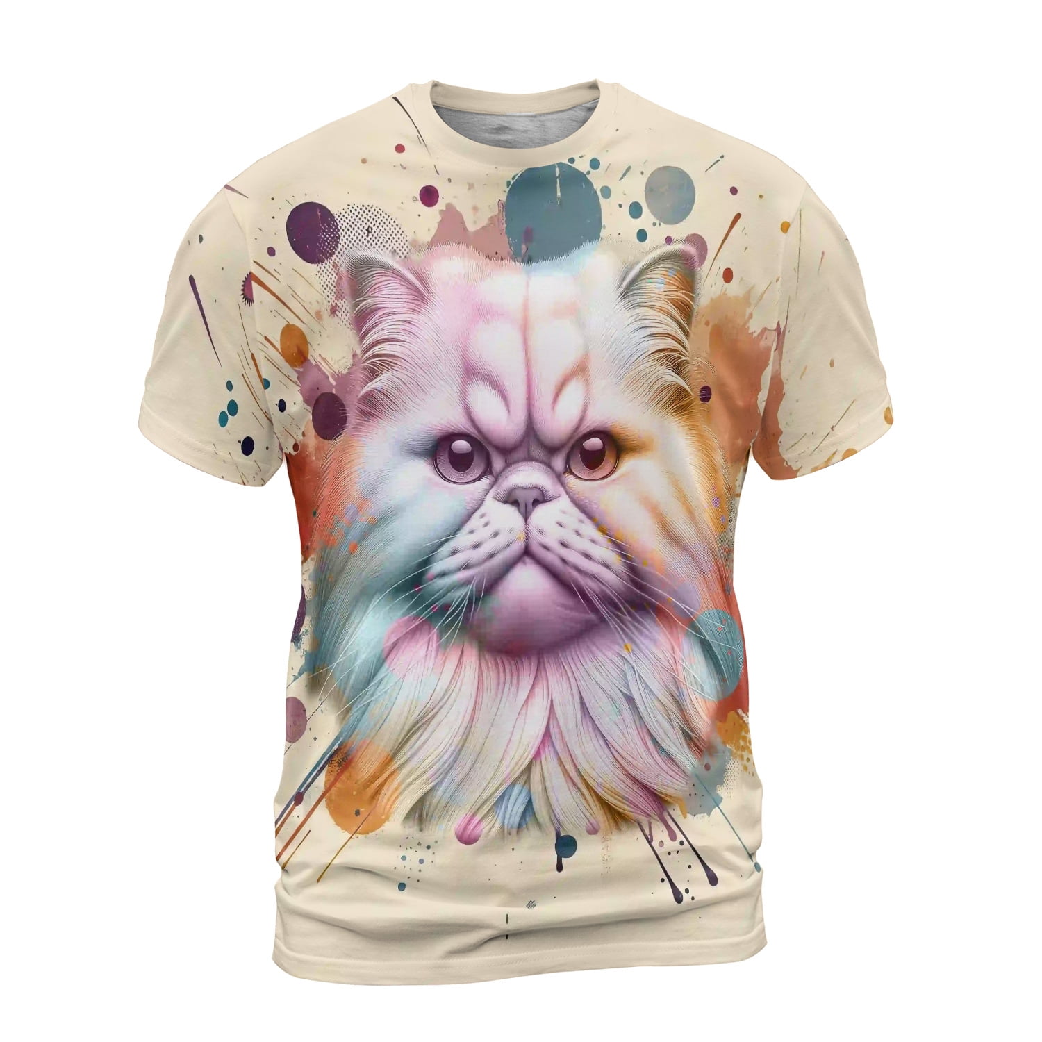 Persian Portrait Watercolor Vintage Retro Styles All Over Print 3D Persian Portrait Watercolor Vintage Retro Styles All Over Print 3D