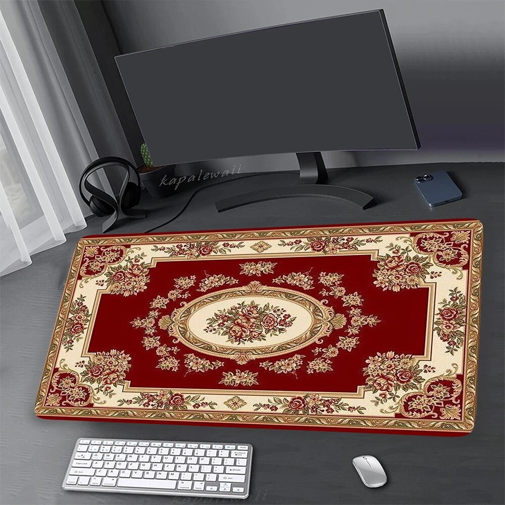 Persian Rug Mouse Pad Large Mousepad Home Office Table Carpet Gaming