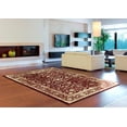 thumbnail image 1 of Persian Rugs Distressed Floral Area Rug 2817 Burgundy 8x10, 1 of 4
