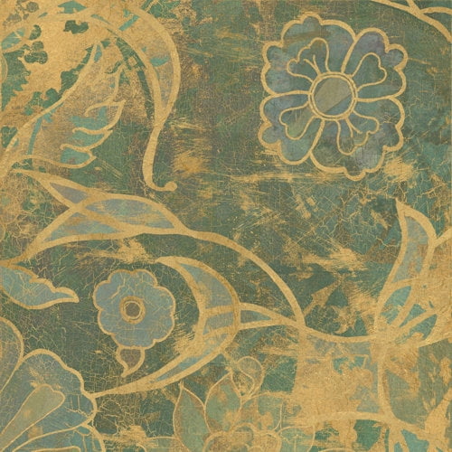 "Persian Tile I" Painting Print on Wrapped Canvas