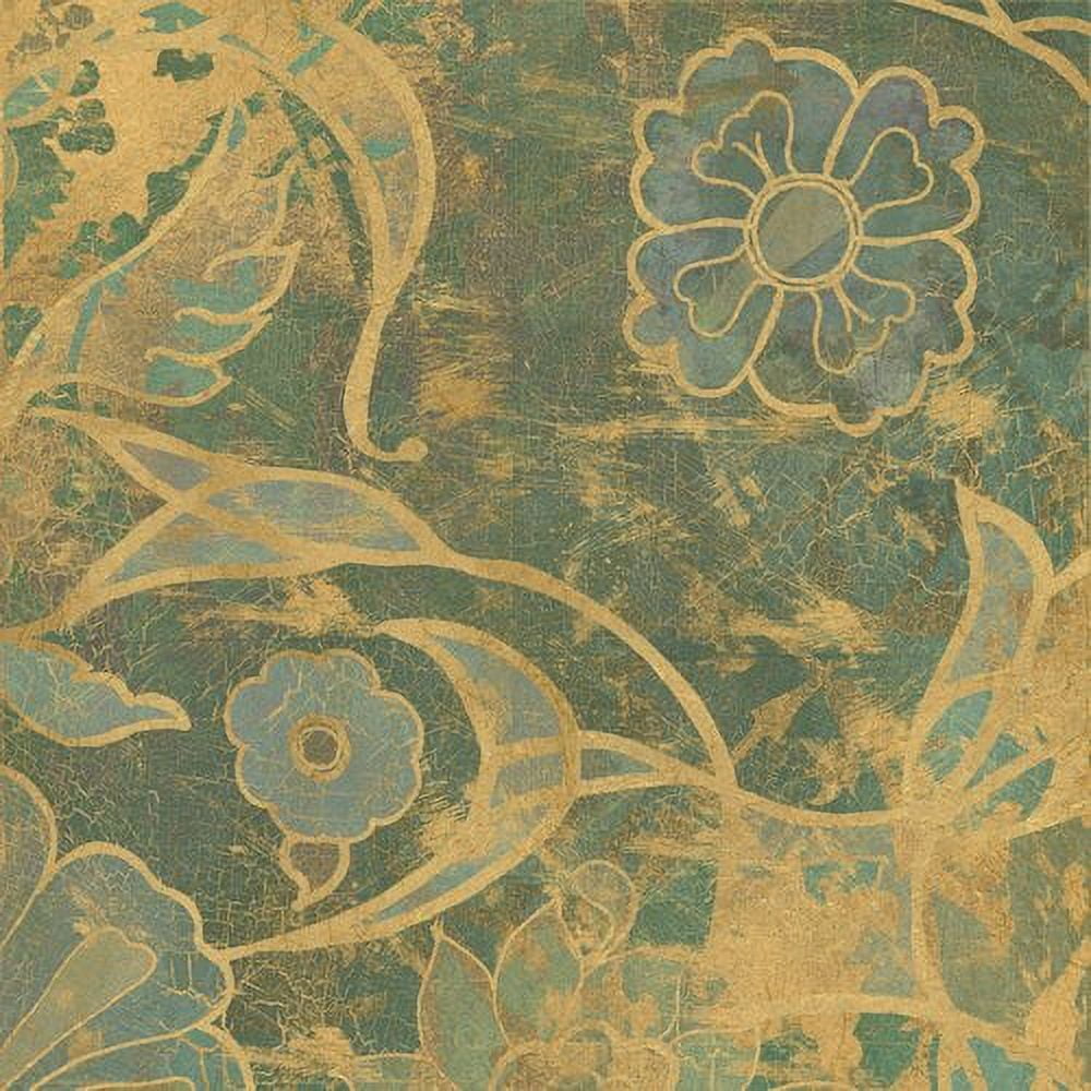 "Persian Tile I" Painting Print on Wrapped Canvas