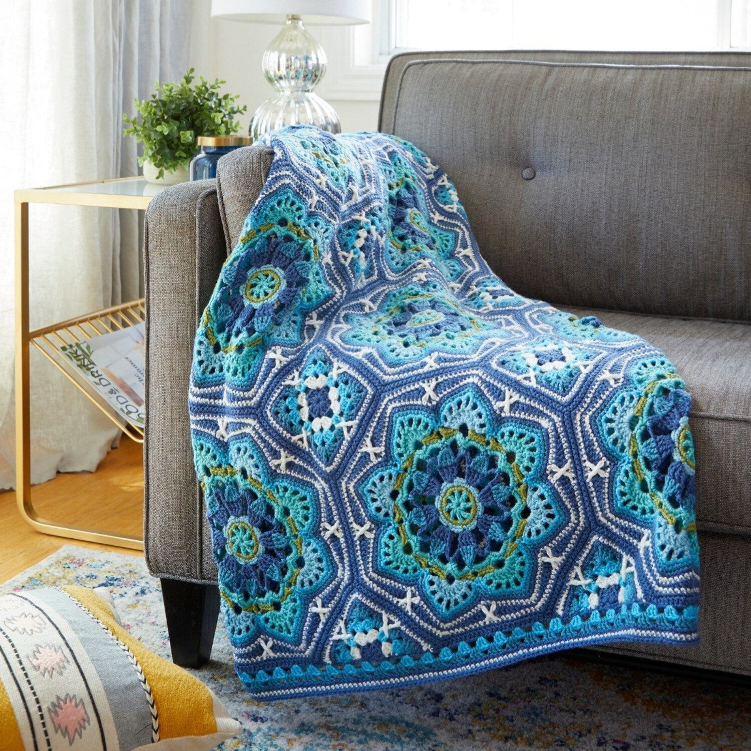 Persian-Tiles-Throw-Premier-