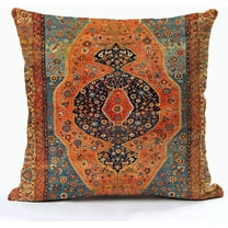 Persian Turkish Style Pillow Covers Without Insert 18''x18'' Pillow Case for Home Decorative Cushion Cover Men Women Boy Girl Room Cushion Cover for Home