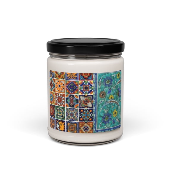 Coconut Vanilla Candles - 9 oz Scented Candles, Aromatherapy Candle, Soy Candle for Home Scented