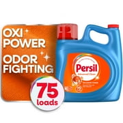 Persil Advanced Clean Liquid Laundry Detergent, Oxi + Odor, Original, 150 fl oz, 75 Loads