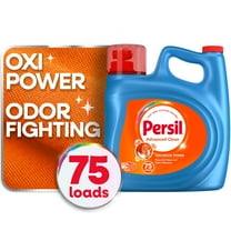 Persil Advanced Clean Liquid Laundry Detergent, Oxi   Odor, Original, 150 fl oz, 75 Loads