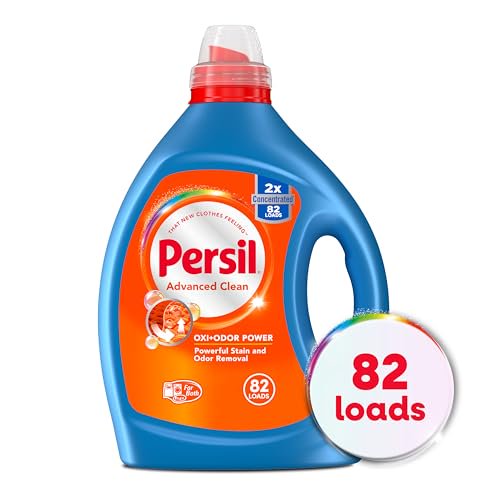 Persil Advanced Clean Oxi+Odor Power, Liquid Laundry Detergent, High
