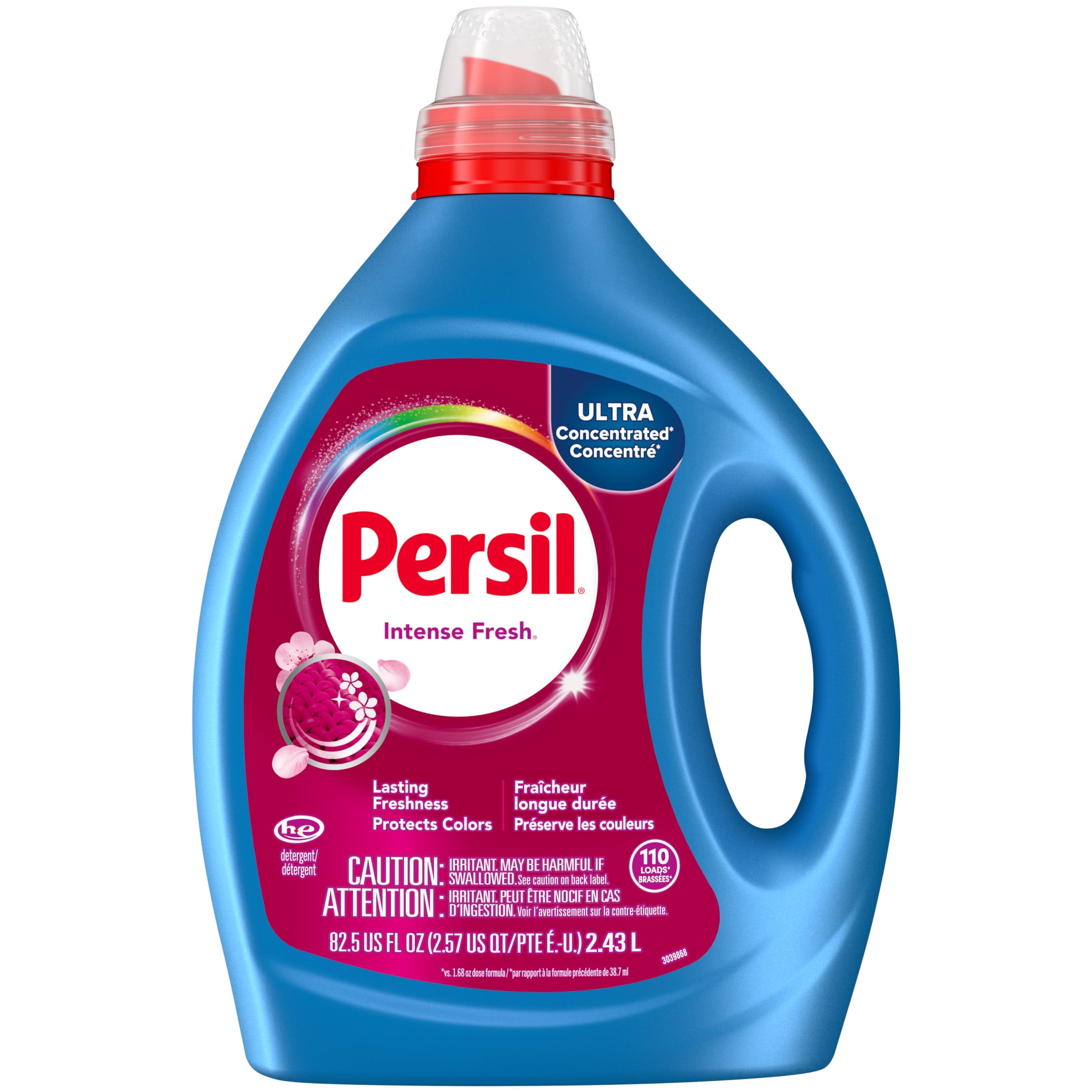 Persil Deep Clean Intense Fresh Ultra Concentrated Liquid Laundry Detergent, 82.5 fl oz, 110 loads