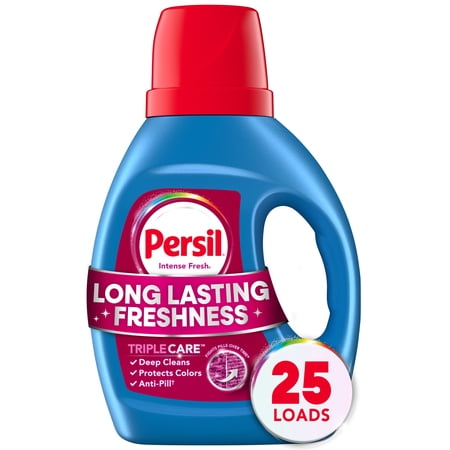 Persil Deep Clean Intense Fresh Liquid Laundry Detergent, 34 fl oz, 25 Loads