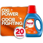 Persil Advanced Clean Liquid Laundry Detergent, Oxi + Odor, Original, 34 fl oz, 20 Loads