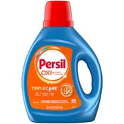 Persil Advanced Clean Oxi+Odor Fighter Liquid Laundry Detergent, 84 fl oz, 50 Loads
