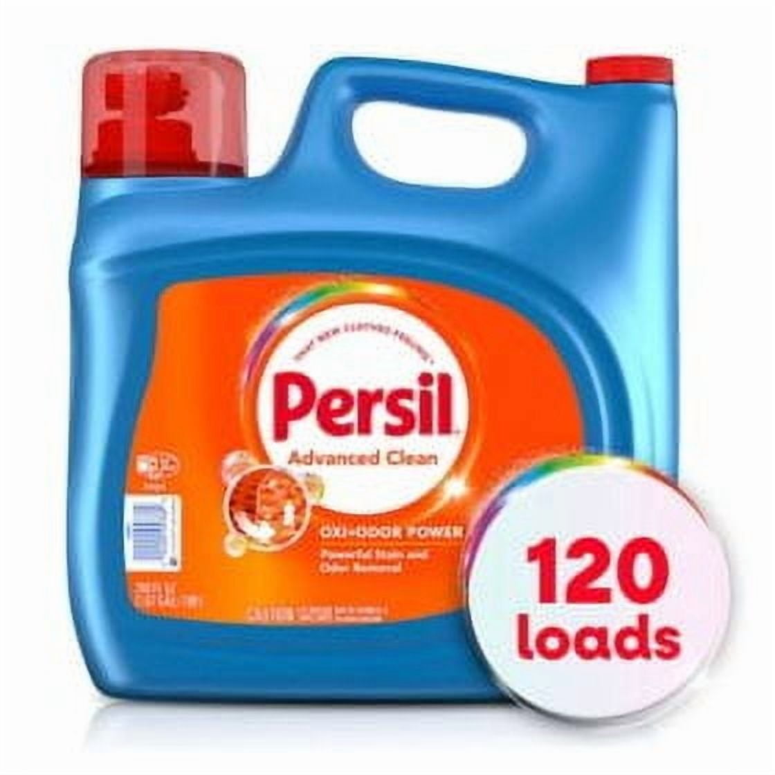 Persil OXI + Odor Power Liquid Laundry Detergent, 120 loads, 240 fl. oz.pack of 2