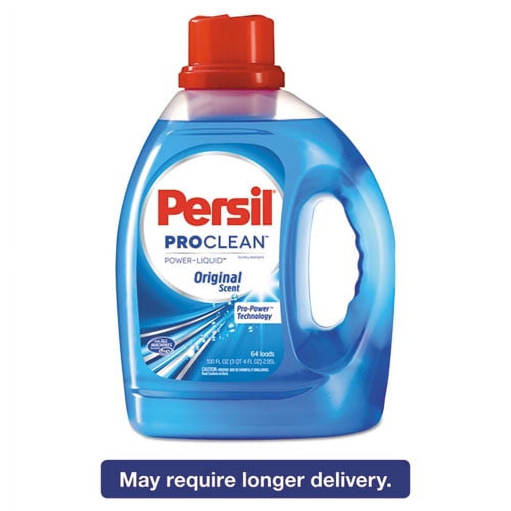 Persil PowerLiquid Laundry Detergent, Original Scent, 100 Ounce Bottle