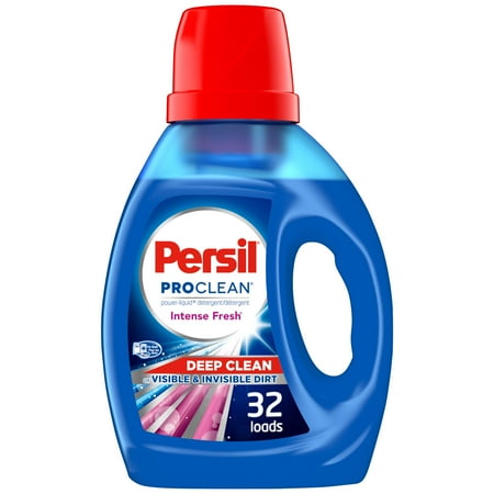 Persil ProClean Liquid Laundry Detergent, Intense Fresh, 50 Fluid Ounces, 32 Loads