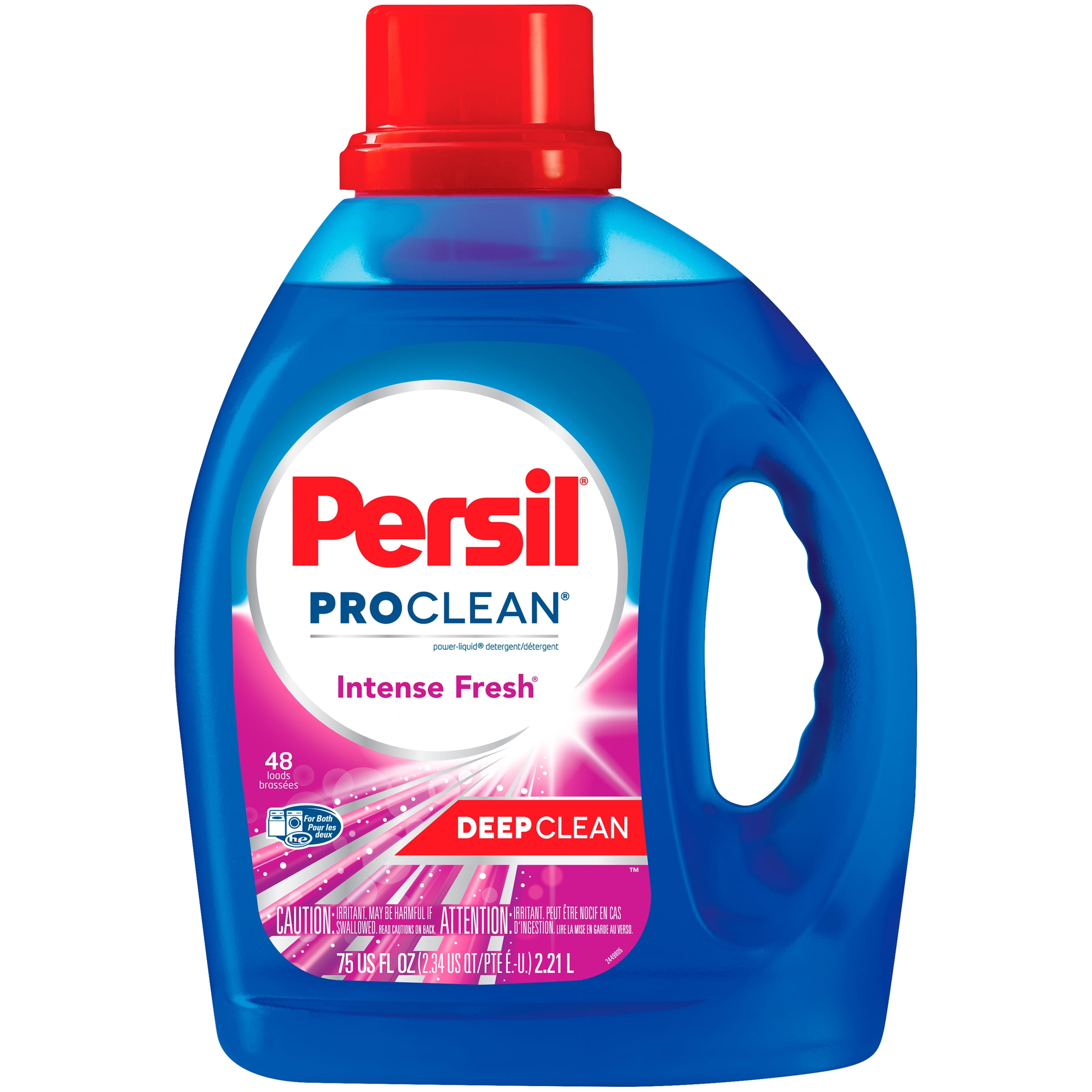 Persil ProClean Liquid Laundry Detergent, Intense Fresh, 75 Fluid Ounces, 48 Loads