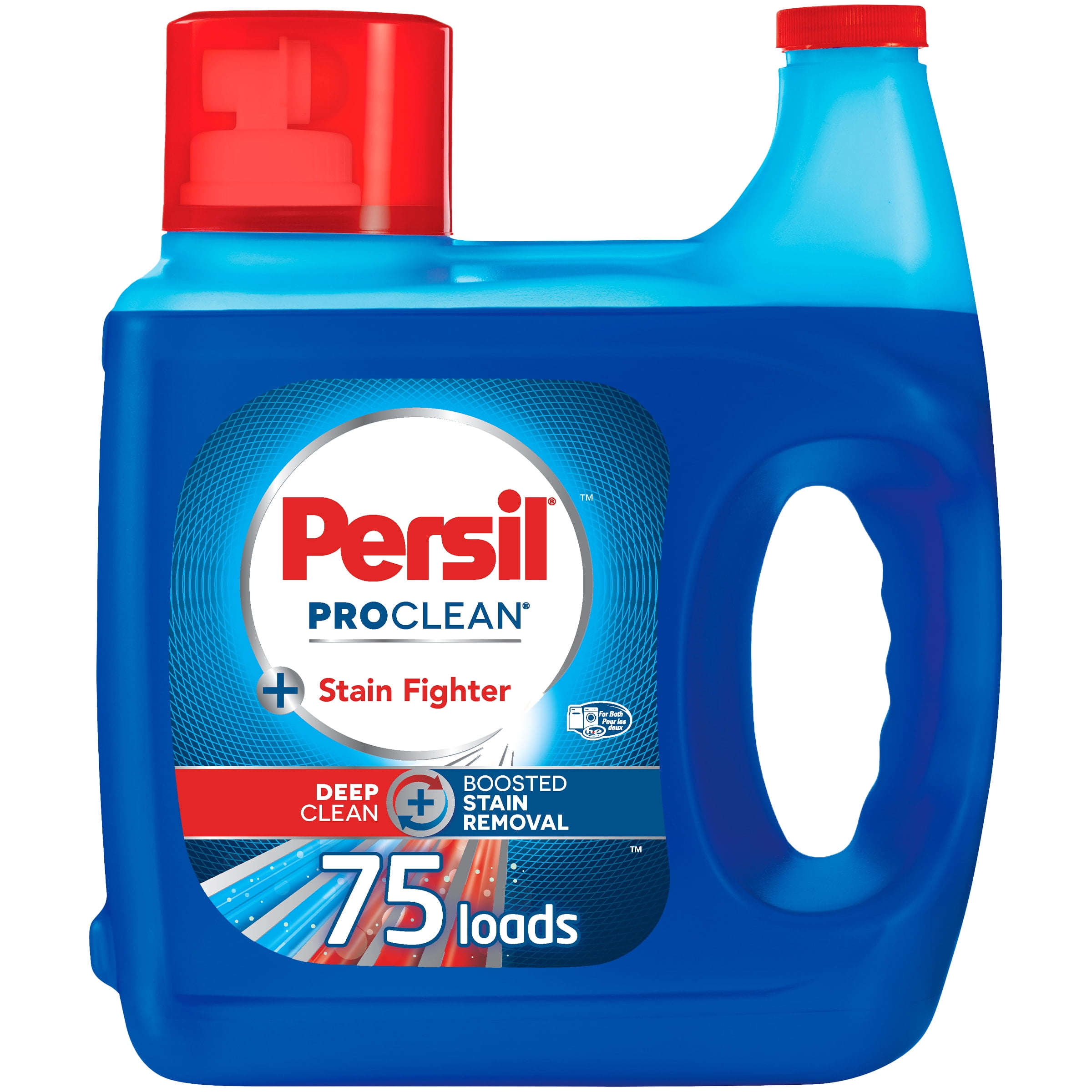 Persil ProClean Stain Fighter Liquid Laundry Detergent, 150 Fluid Ounces,  75 Loads