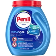Persil Ultra Pacs Deep Clean Laundry Detergent, Original, 76 Count