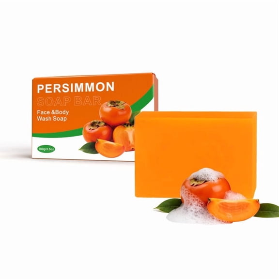 Persimmon Body Soap For Men And Women Gentle Cleansing 100G