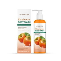 Persimmon Body Wash for Strong Body Odor, Persimmon Liquid Soap for Old People Smell,  Purifying & Deodorizing Wash