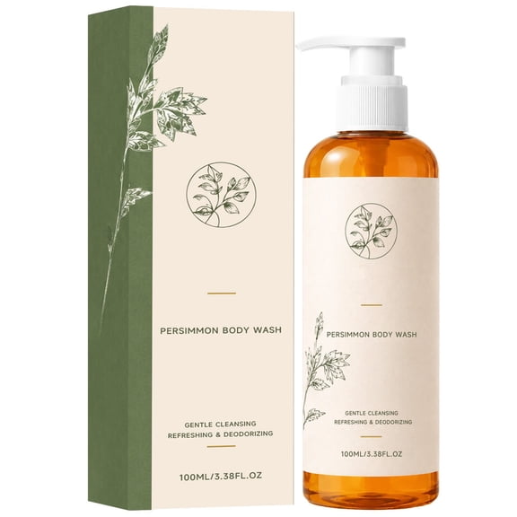 Persimmon Body Wash for Strong Odor Smelly Feet Remove
