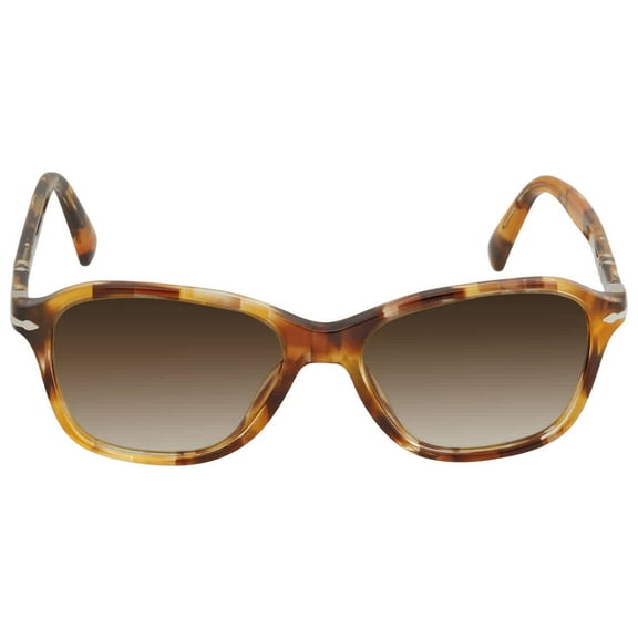 Persol Gradient Brown Square Unisex Sunglasses 0PO3244S 112351 53
