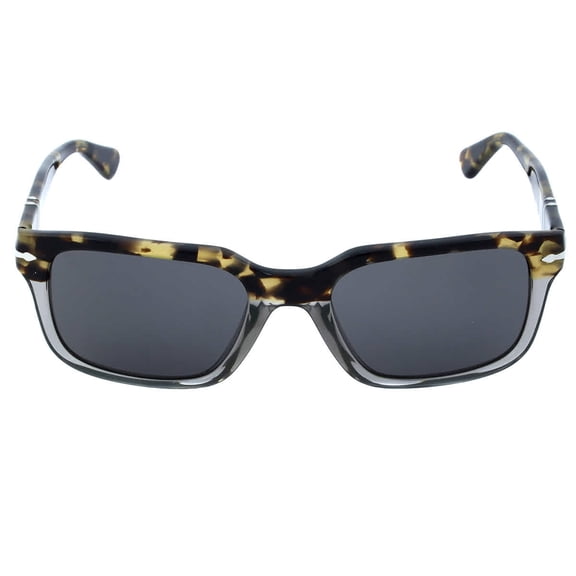 Persol Gray Rectangular Men's Sunglasses PO3272S 1130B1 53
