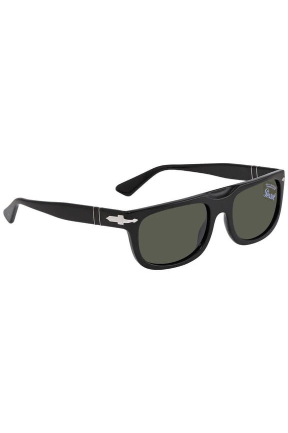 Green Rectangular Men's Sunglasses PO3271S 95/31 55