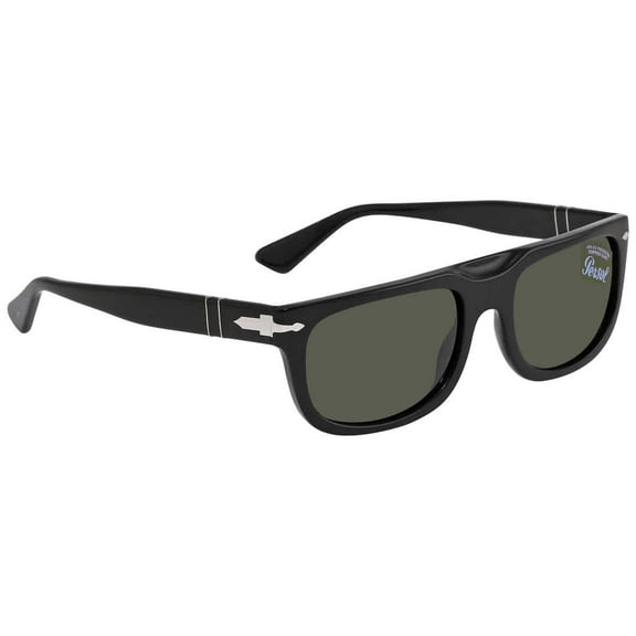 Persol Green Rectangular Men's Sunglasses PO3271S 95/31 55