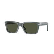 Persol Green Rectangular Mens Sunglasses PO3272S 117331 53