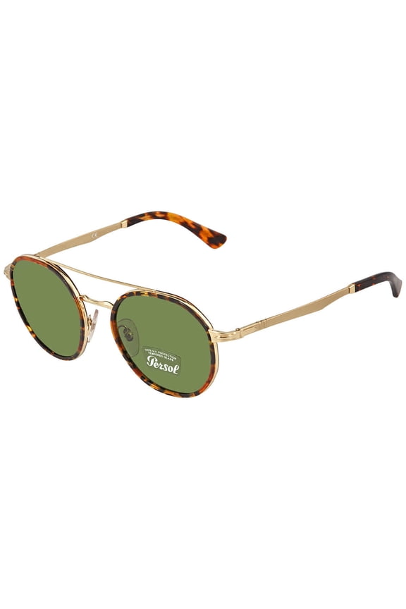 Green Round Ladies Sunglasses PO2456S 107652 53