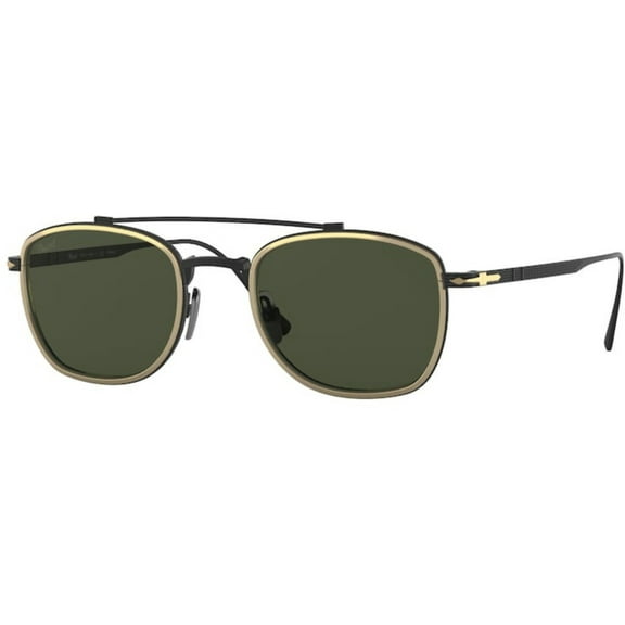 Persol Green Square Titanium Men's Sunglasses PO5005ST 800831 50