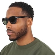 Persol Green Square Unisex Sunglasses PO3305S 95/31 54