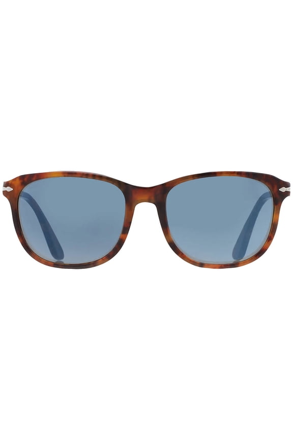 Light Blue Rectangular Unisex Sunglasses PO1935S 108/56 57