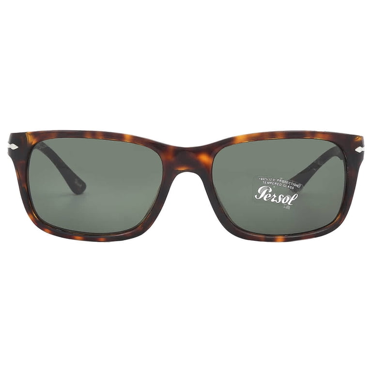 Persol PO3048S-24/31-58 Brown Rectangle Sunglasses - Walmart.com display picture 1