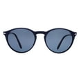 thumbnail image 1 of Persol Polarized Dark Blue Oval Unisex Sunglasses PO3092SM 90693R 52, 1 of 1