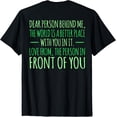 thumbnail image 1 of Person Behind Me Mental Health Awareness Supporter Graphic T-Shirt, 1 of 4