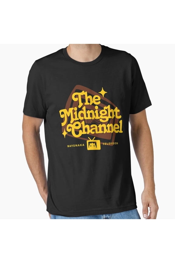 Persona 4 The Midnight Channel Video Game Fan Graphic H19175 T-Shirt, for Men and Women, Up to Size 5XL