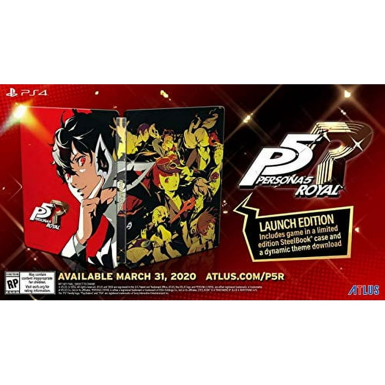 Amazon.com: Persona 5 Royal: Steelbook Launch Edition