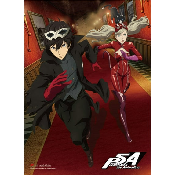 Persona 5 The Animation- Joker & Panther Wall Scroll