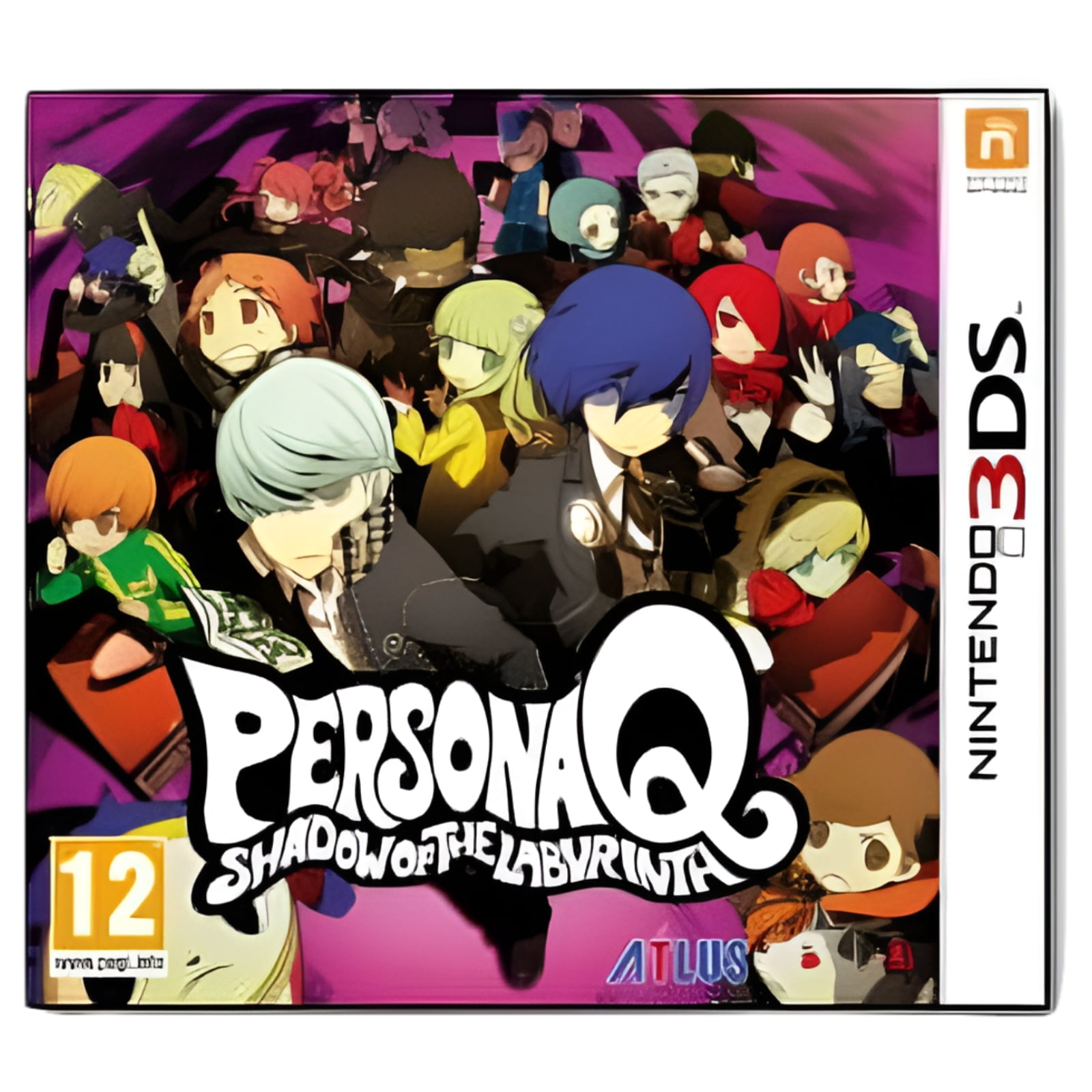 4-393 ニンテンドー3DS LL ペルソナQ Nintendo 3DS LL XL Persona Q Shadow of the Labyrinth Velvet