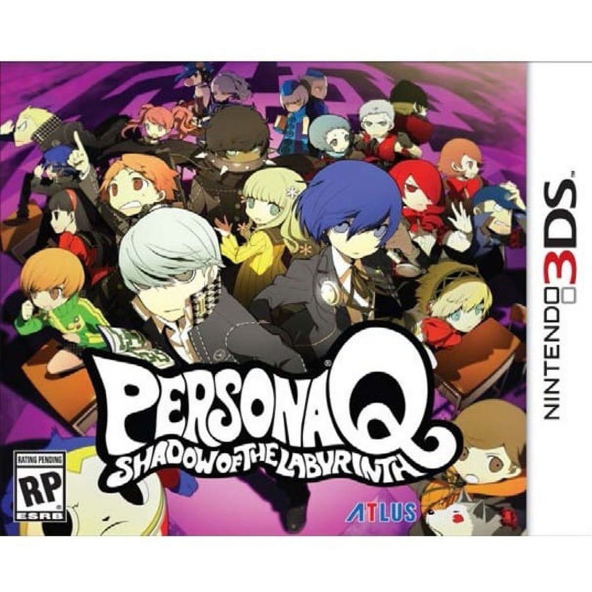 Persona Q: Shadow of the Labyrinth: Wild Cards Premium Edition, SEGA/Atlus, Nintendo 3DS, 00730865300181 - image 1 of 17