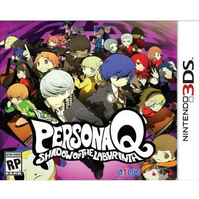 Persona Q: Shadow of the Labyrinth: Wild Cards Premium Edition, SEGA/Atlus, Nintendo 3DS, 00730865300181