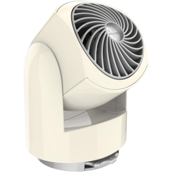 Personal Air Circulator Desk Fan, 2-Speed Compact Small Fan with Vortex Technology, Whisper-Quiet Operation, Adjustable Tilt Head, Safety Grille, for Office, Home & Dorm Use