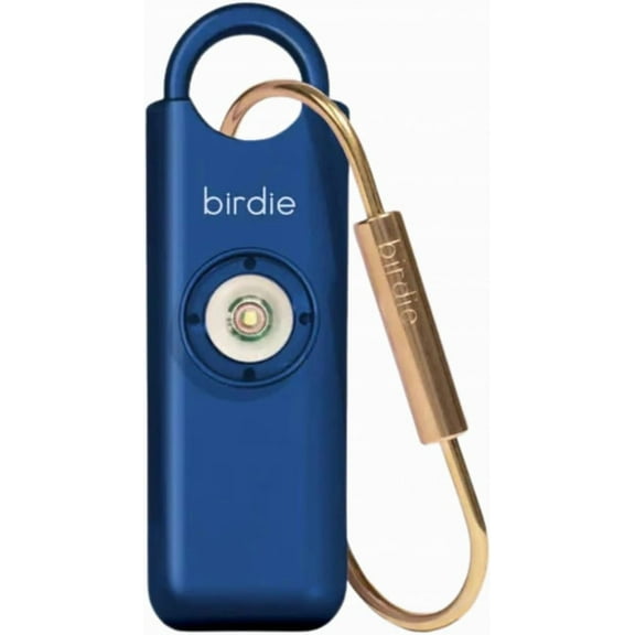 Personal Alarm for Self Defense with Low Battery Notice, Strobe Light & Extra Loud 130 dB Double Speakers Safety Keychain Set for Women, Rechargeable Panic Button for Womens Self Defense