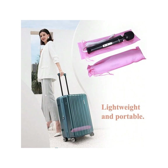 Personal Back Massager with Cord10 Powerful Vibrations Massage StickHandheld Electric Back Massager for Deep Full Body Massage and Pain Relief