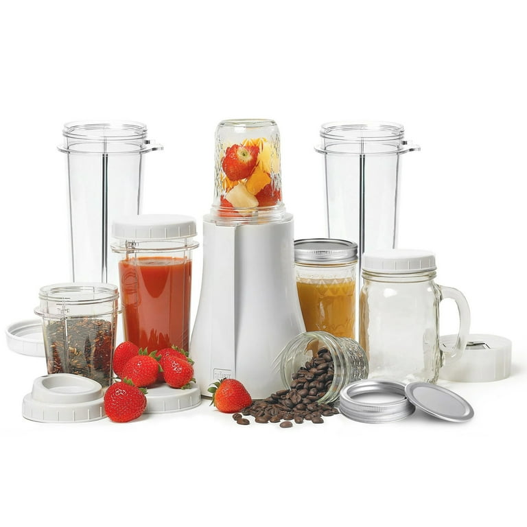 Personal Blender® Original Single-Serving Blender (19-Piece Mason Jar Set  with XL Cups)