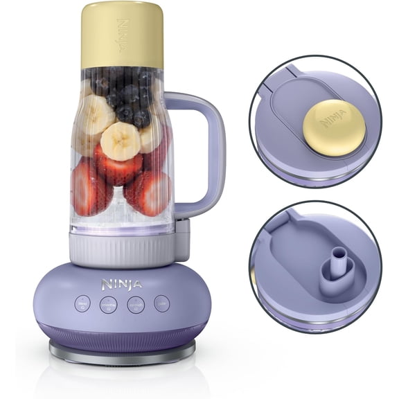 Personal Blender for Smoothies and Frozen Drinks 26 oz Travel Tumbler with Leakproof Lid Chug Spout and Detachable Straw Lavender Lemonade Bestseling